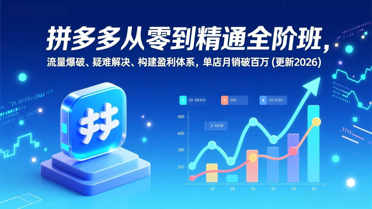 揭秘拼多多自然流量暴涨的底层逻辑：从0到万单的实战指南